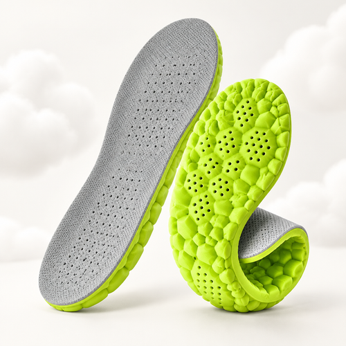 CloudStep 4D Massage Insoles in green